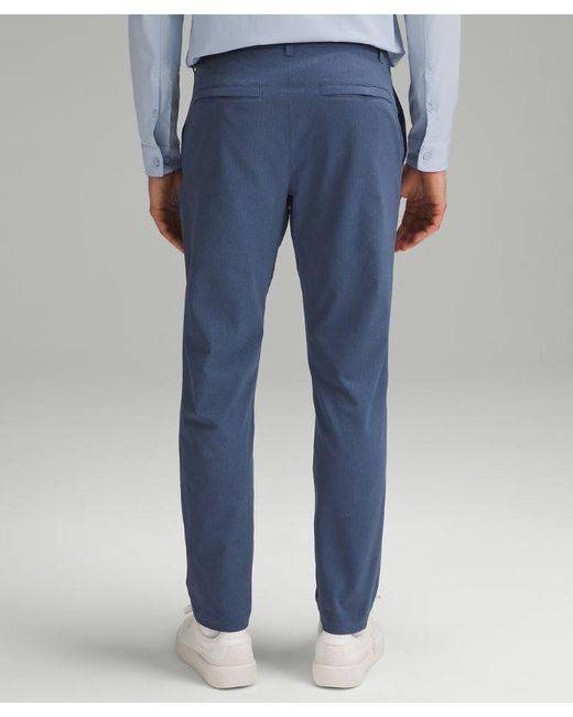 lululemon athletica Blue – Abc Slim-Fit Trousers 30"L – – for men