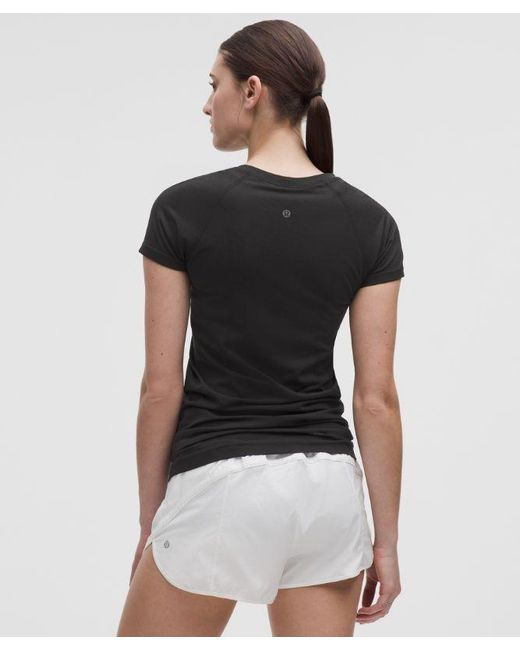 lululemon athletica Black Swiftly Tech Short Sleeve 2.0 Top
