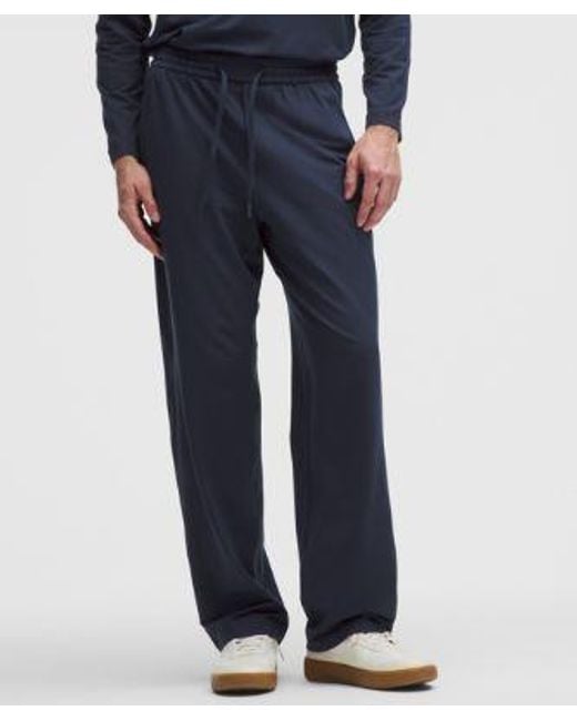 lululemon athletica Blue Soft Jersey Classic-Fit Pant for men