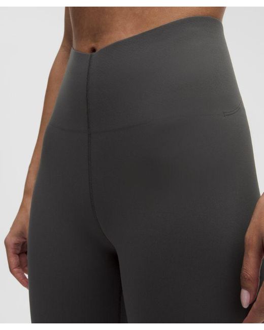 lululemon athletica Black Glow Up Super-High-Rise Tight 28"