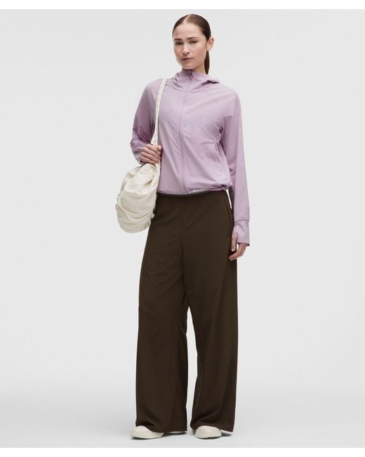 lululemon Lightweight Stretch Uv-Protective Jacket in Purple | Lyst