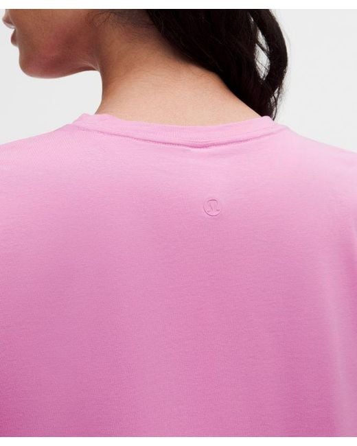 lululemon athletica Pink – Love Crewneck T-Shirt – – Size 4