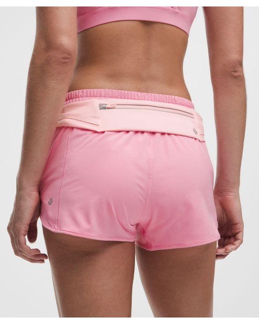lululemon athletica Pink – Fast And Free Running Belt – – Size Large/Xl