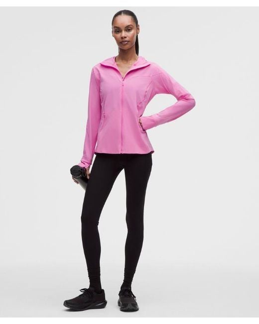 lululemon athletica Pink Mist Over Windbreaker