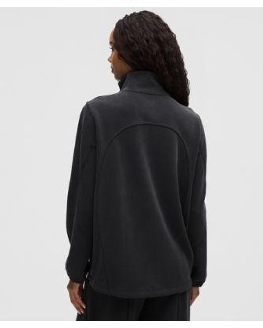 lululemon athletica Black Softstreme Half-Zip