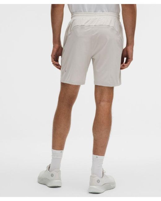 lululemon athletica Natural Pace Breaker Lined Short 7" for men