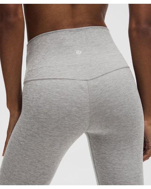 lululemon athletica Gray Align High-Rise Crop 17"