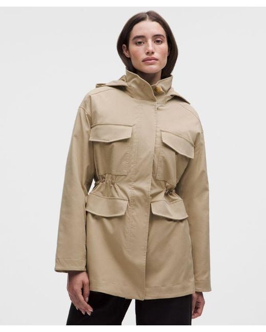 lululemon athletica Natural – Dryfield Utility Jacket – Color Khaki – Size Large