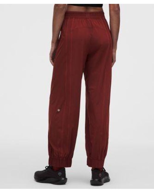 lululemon athletica Red Define High-Rise Swift Jogger