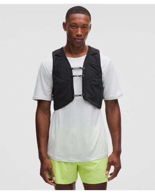lululemon athletica Black – Fast And Free Trail Running Vest – – Size Medium/Large for men