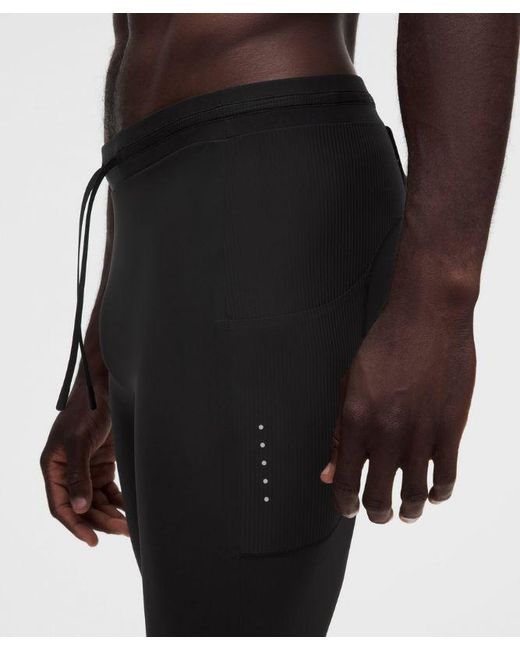 lululemon athletica Black – Fast And Free Tights Design – 28" – – Size Large for men