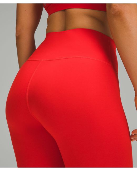 lululemon athletica Wunder Train Contour Fit High-rise Tight Leggings - 28" - Color Red/bright Red - Size 0