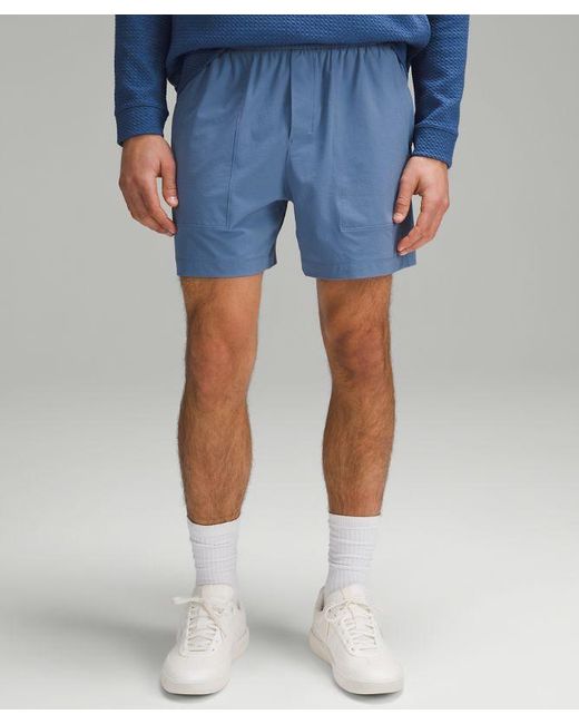 lululemon athletica Bowline Shorts Stretch Ripstop - 5" - Color Blue - Size L for men