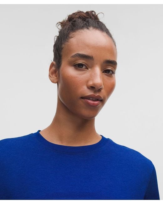 lululemon athletica Blue Swiftly Relaxed Long-Sleeve Shirt