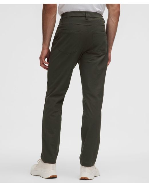 lululemon athletica Natural – Abc Classic-Fit 5 Pocket Trousers 32L Warpstreme – – Size 12 for men