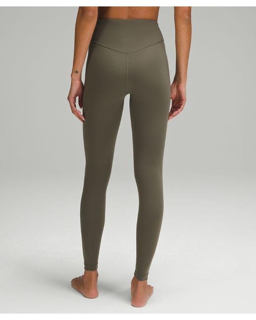 lululemon athletica Green Wunder Under Smoothcover High-Rise Tight 28"