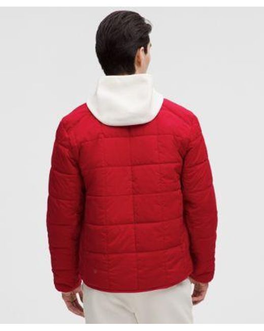 lululemon athletica Red Lunar New Year Route Ready Lightweight Insulated Jacket for men