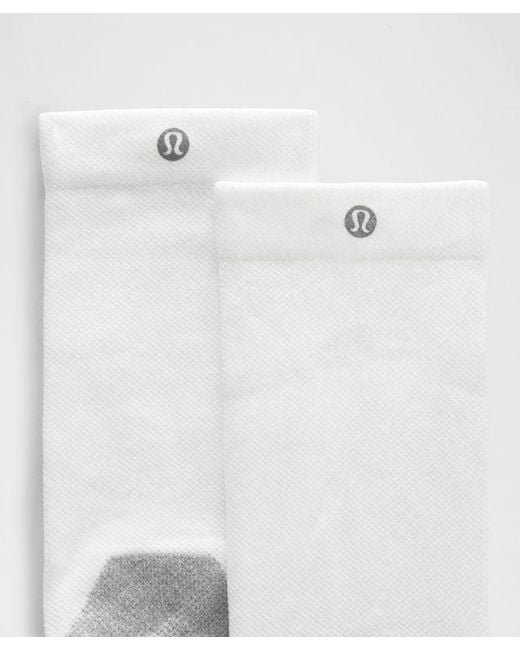 lululemon athletica Blue Power Stride Cushion Crew Socks