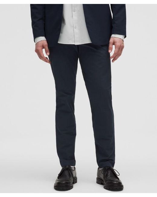 lululemon athletica Blue Abc Slim-Fit Trouser 32L for men
