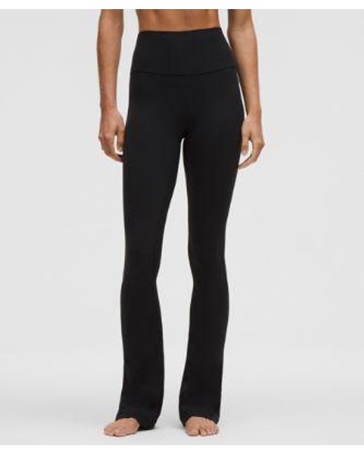 lululemon athletica Black Align High-Rise Mini-Flare Pant