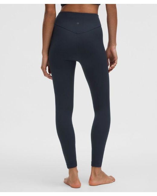 lululemon athletica Blue – Wunder Under Luxtreme High-Rise Tight Leggings – 25" – – Size 4