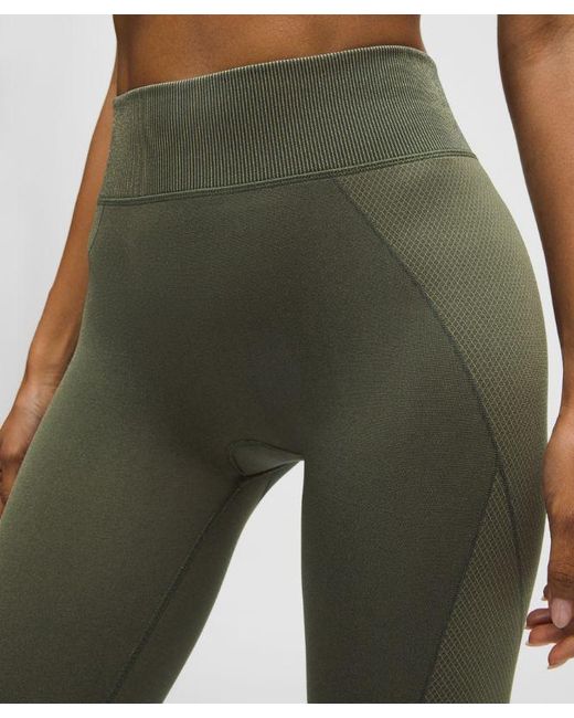 lululemon athletica Green – Get Low High-Rise Training Tight Leggings – 25" – – Size 4