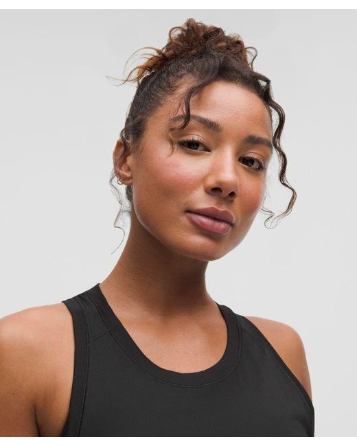 lululemon athletica Black Fast And Free Singlet