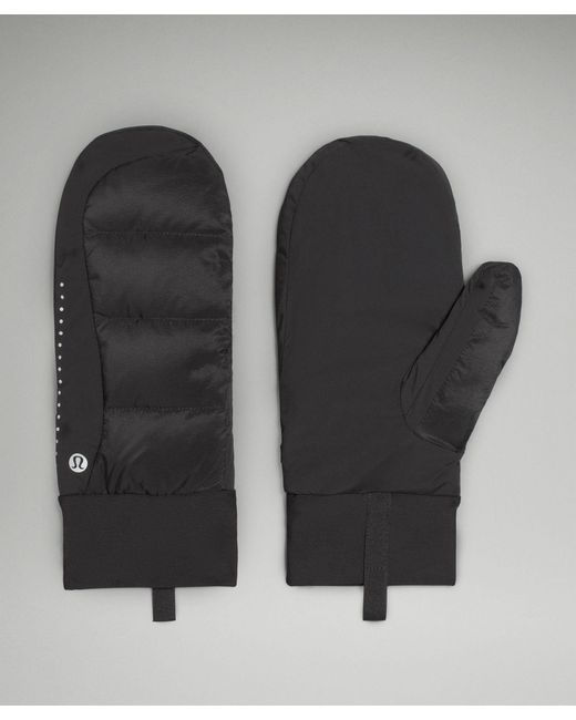 lululemon athletica Black Down For It All Mittens