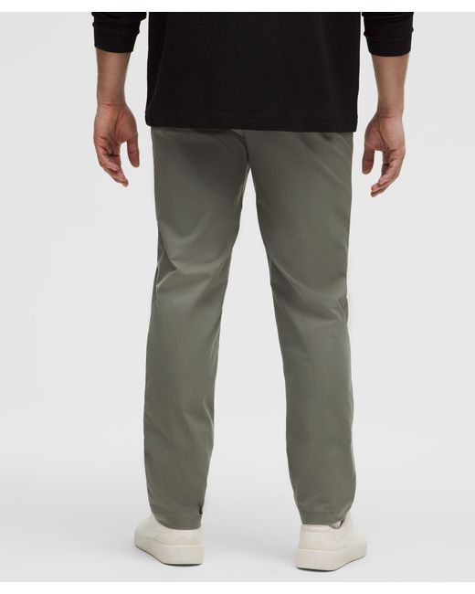 lululemon athletica Black Abc Classic-Fit Trouser 34L for men