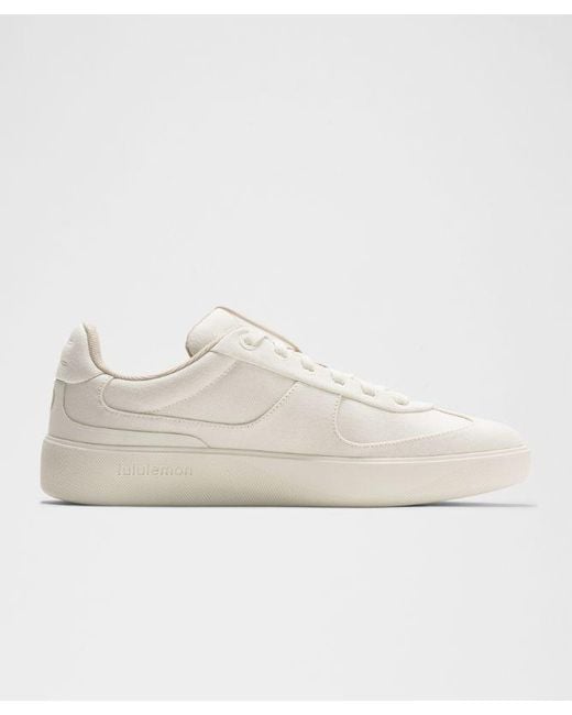 lululemon athletica White Cityverse Cotton Canvas Sneaker for men
