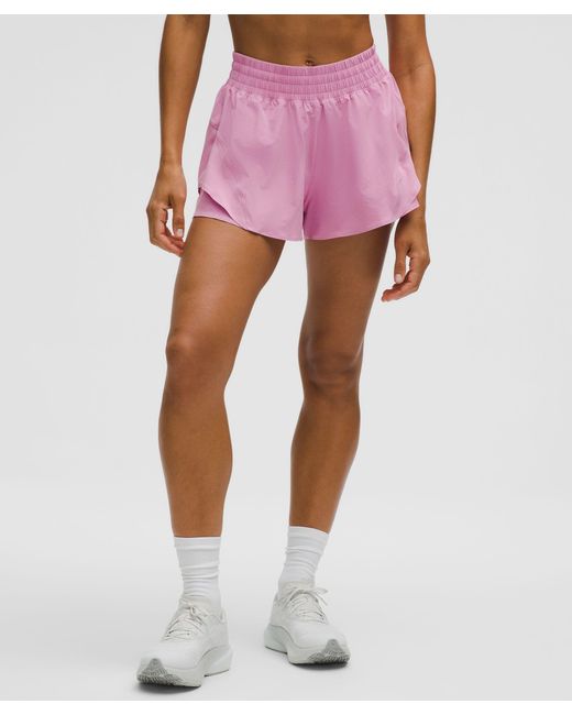 lululemon athletica Pink Shake It Out High-Rise Running Short 2.5"