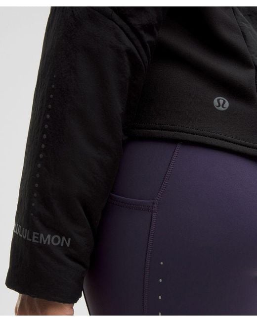 lululemon athletica Black – Another Mile Jacket – – Size 4