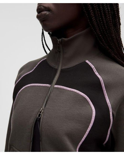 lululemon athletica Black Heavyweight French Terry Full Zip