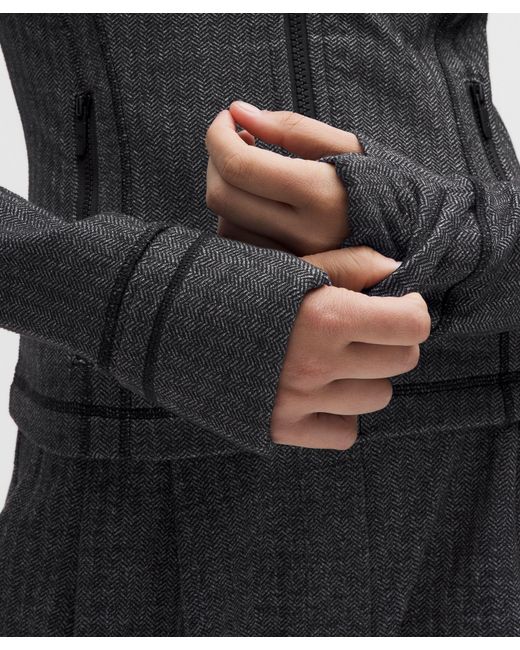 lululemon athletica Gray Define Cropped Jacket