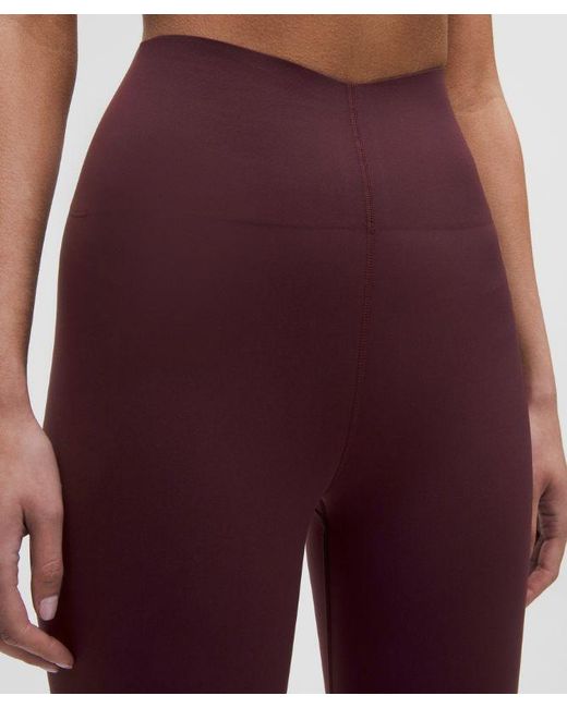 lululemon athletica Red Glow Up Super-High-Rise Tight 25"