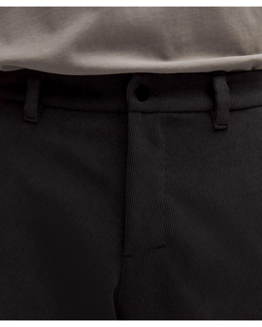 lululemon athletica Black Abc Classic-Fit Trouser 32L for men