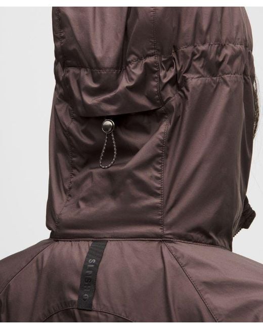 lululemon athletica Brown – Lightweight Windbreaker Jacket Slnsh Collection – – Size Large