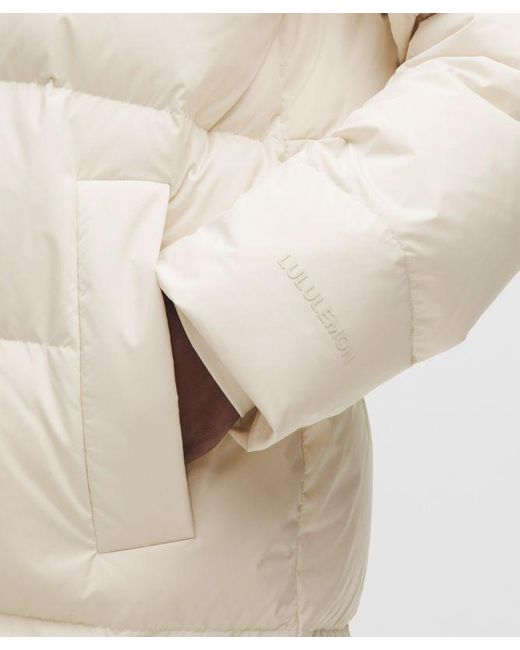 lululemon athletica Natural Wunder Puff 600-Down-Fill Long Jacket