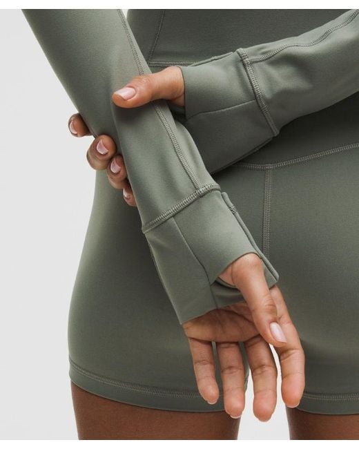lululemon athletica Green – Define Cropped Jacket Nulu – /Pastel – Size 18