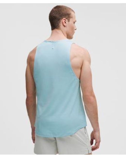 lululemon athletica Blue License To Train Tank for men