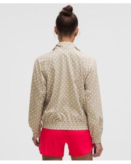 lululemon athletica Red Adapted State Track Jacket