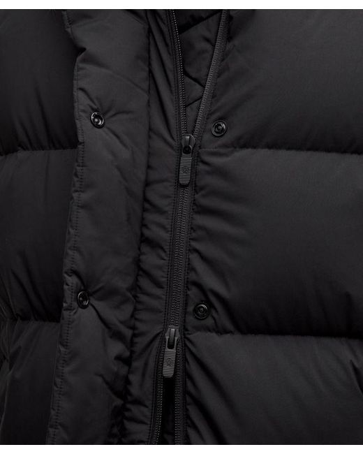 lululemon athletica Wunder Puff Long Jacket - Color Black - Size 12