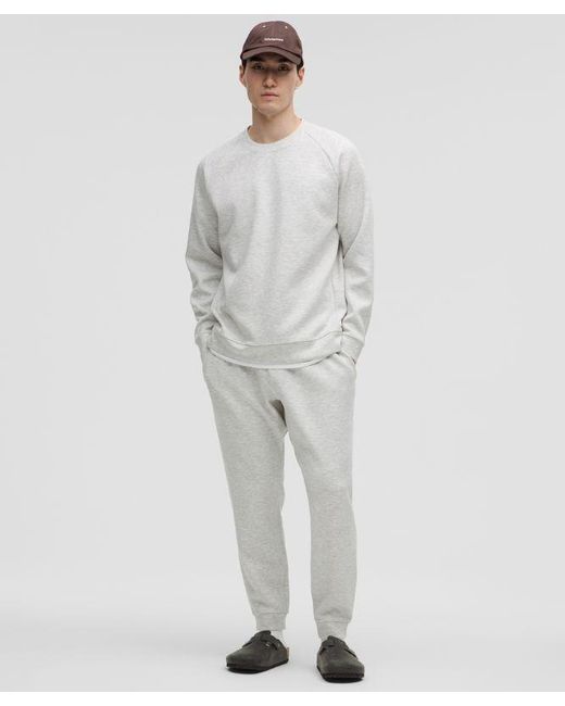 lululemon athletica Gray Smooth Spacer Classic-Fit Crew for men