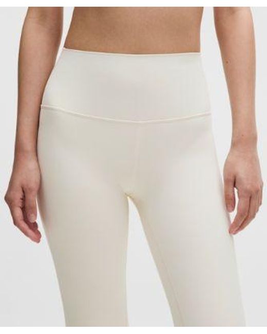 lululemon athletica Natural – Align High-Rise Crop Leggings – 23" – – Size 16