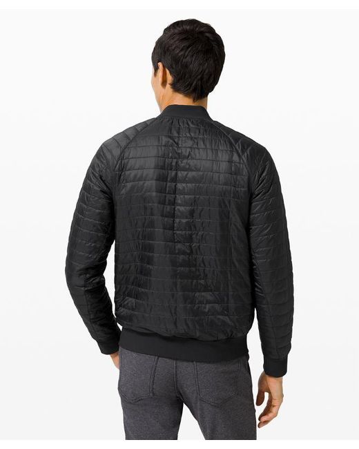lululemon athletica Switch Over Bomber Jacket - Color Black - Size M for men