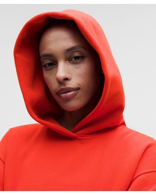 lululemon athletica Red – Steady State Hoodie – – Size Large