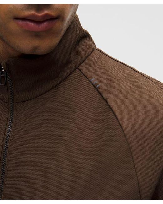 lululemon athletica Brown – Knit Warm-Up Jacket – – Size Small for men