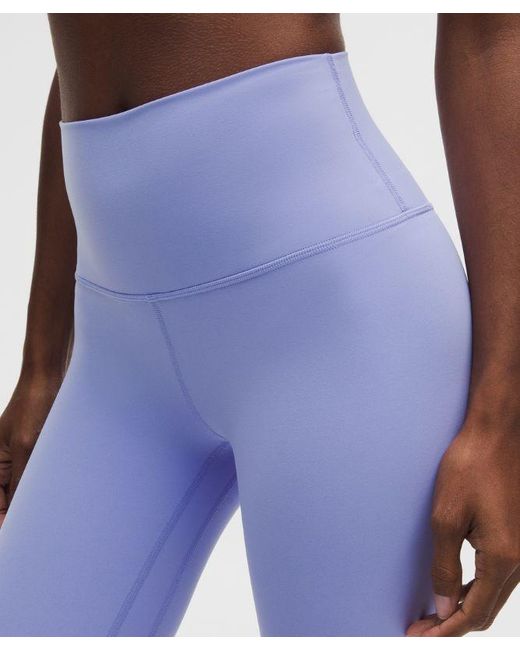 lululemon athletica Blue – Align High-Rise Crop Leggings – 23" – /Pastel – Size 4