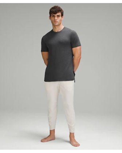 lululemon athletica Gray – Balancer Short-Sleeve Shirt – / – for men