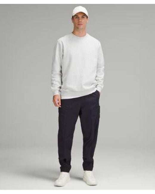 lululemon athletica Gray Steady State Crew for men